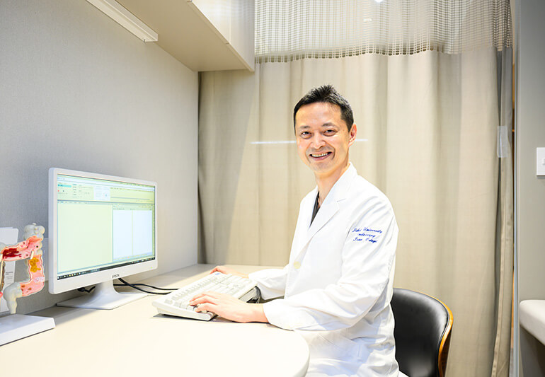 内視鏡専門医による精度の高い検査