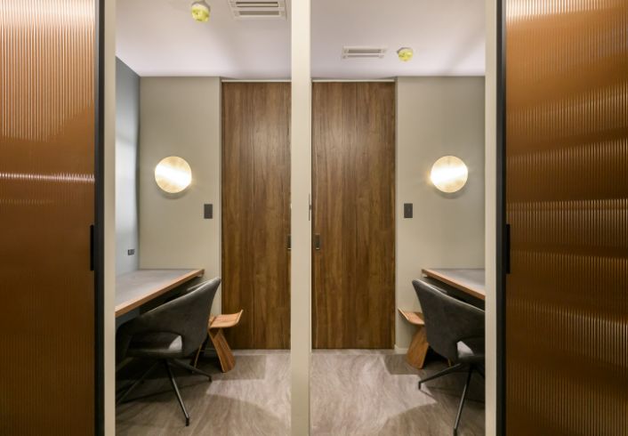 下剤ルーム(連結スペース)