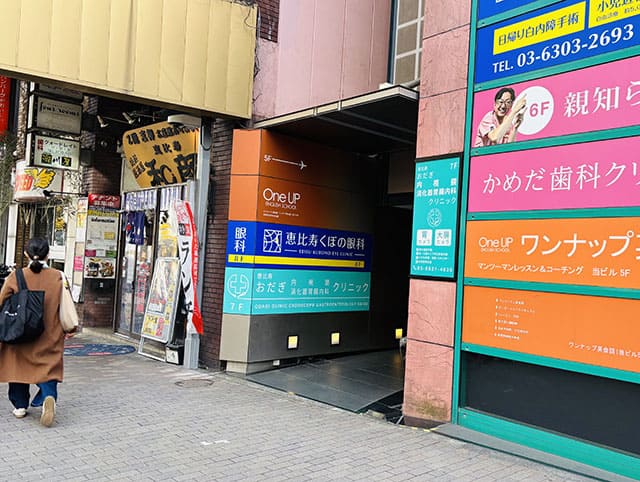 奥のエレベーターで7階にお上りください